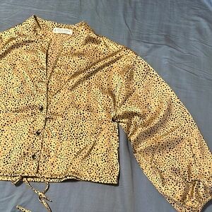 Cheetah blouse